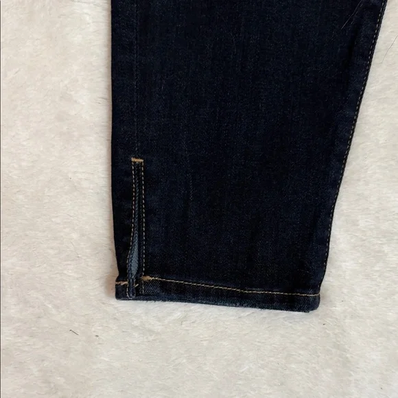Frame Le High Skinny Jeans in Dark Blue Wash - Picture 5 of 8